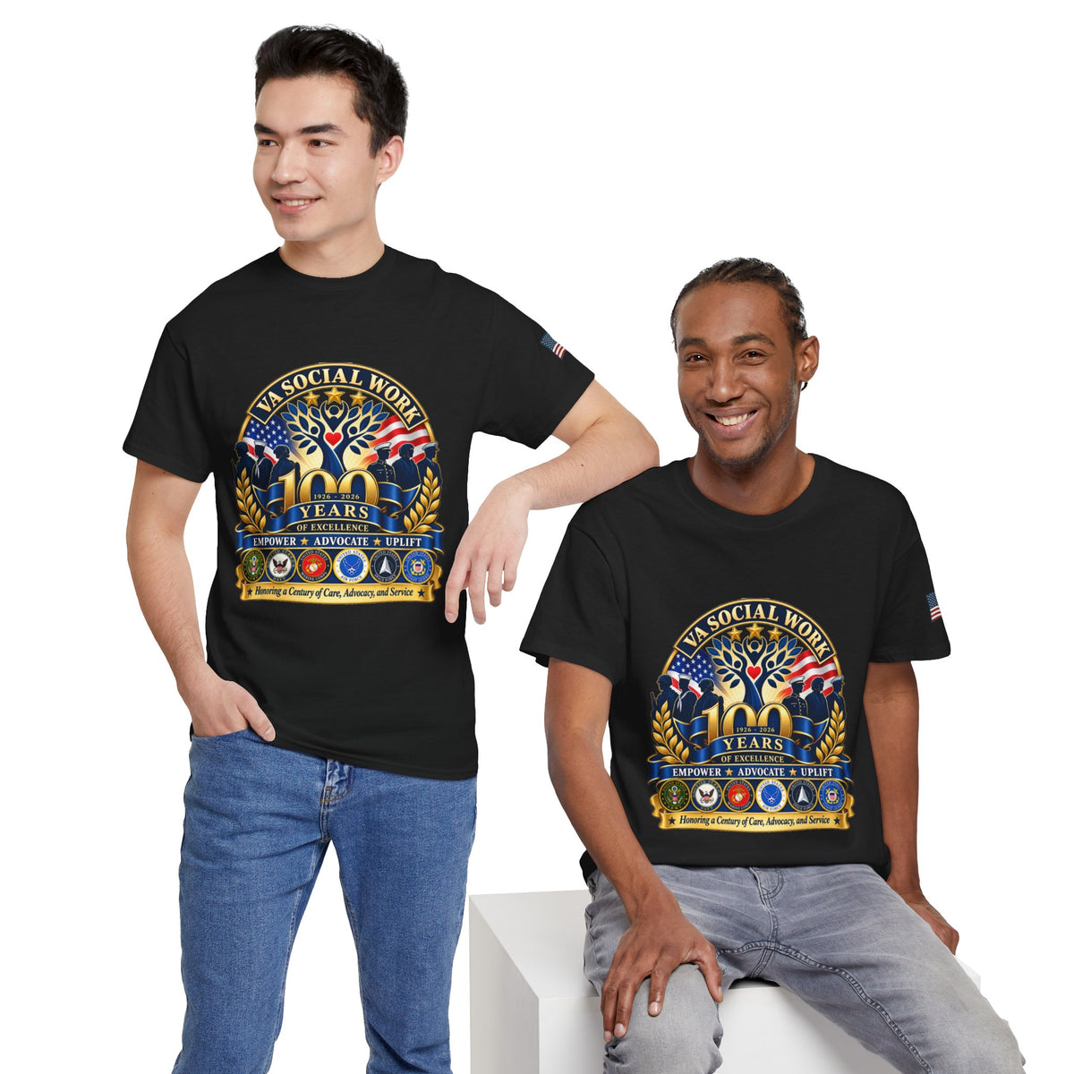 VA Social Work 100 Years Commemorative T-Shirt