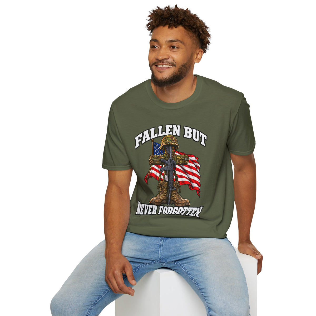 Never Forgotten Memorial T-Shirt – A Tribute Wearable Year-Round