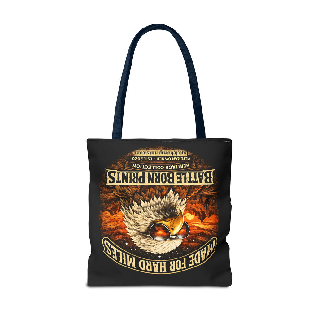 Battle Born Prints Heritage Collection "Made For Hard Miles" Tote Bag