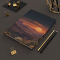 Desert Sunset Hardcover Journal — Lined Travel & Nature Notebook - Battle Born Prints