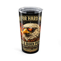 20oz Battle Born Prints "Made For Hard Miles" Travel Tumbler