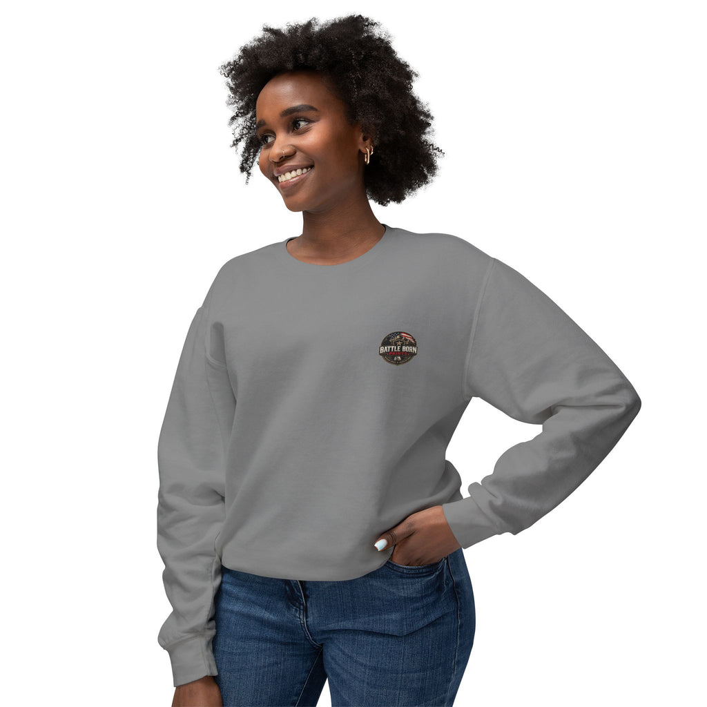 Battle Born Prints Heritage Collection "Made for Hard Miles" Crewneck Sweatshirt