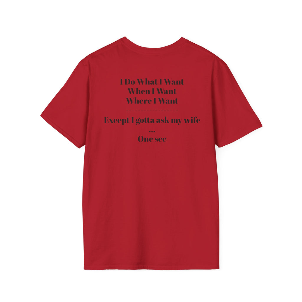 No Vet Left Offline Graphic Tee — "I Do What I Want..."