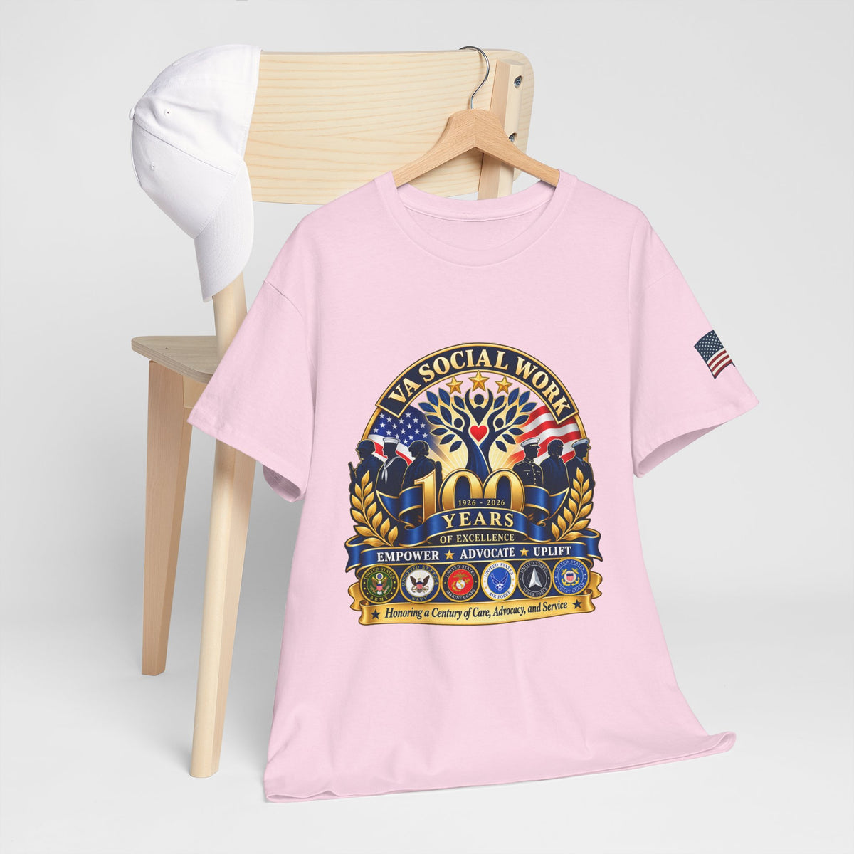 VA Social Work 100 Years Commemorative T-Shirt