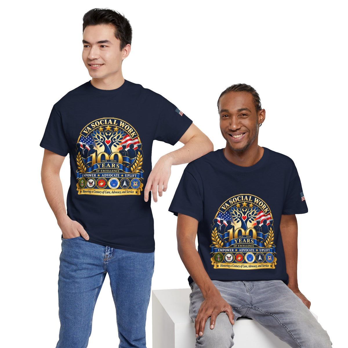VA Social Work 100 Years Commemorative T-Shirt