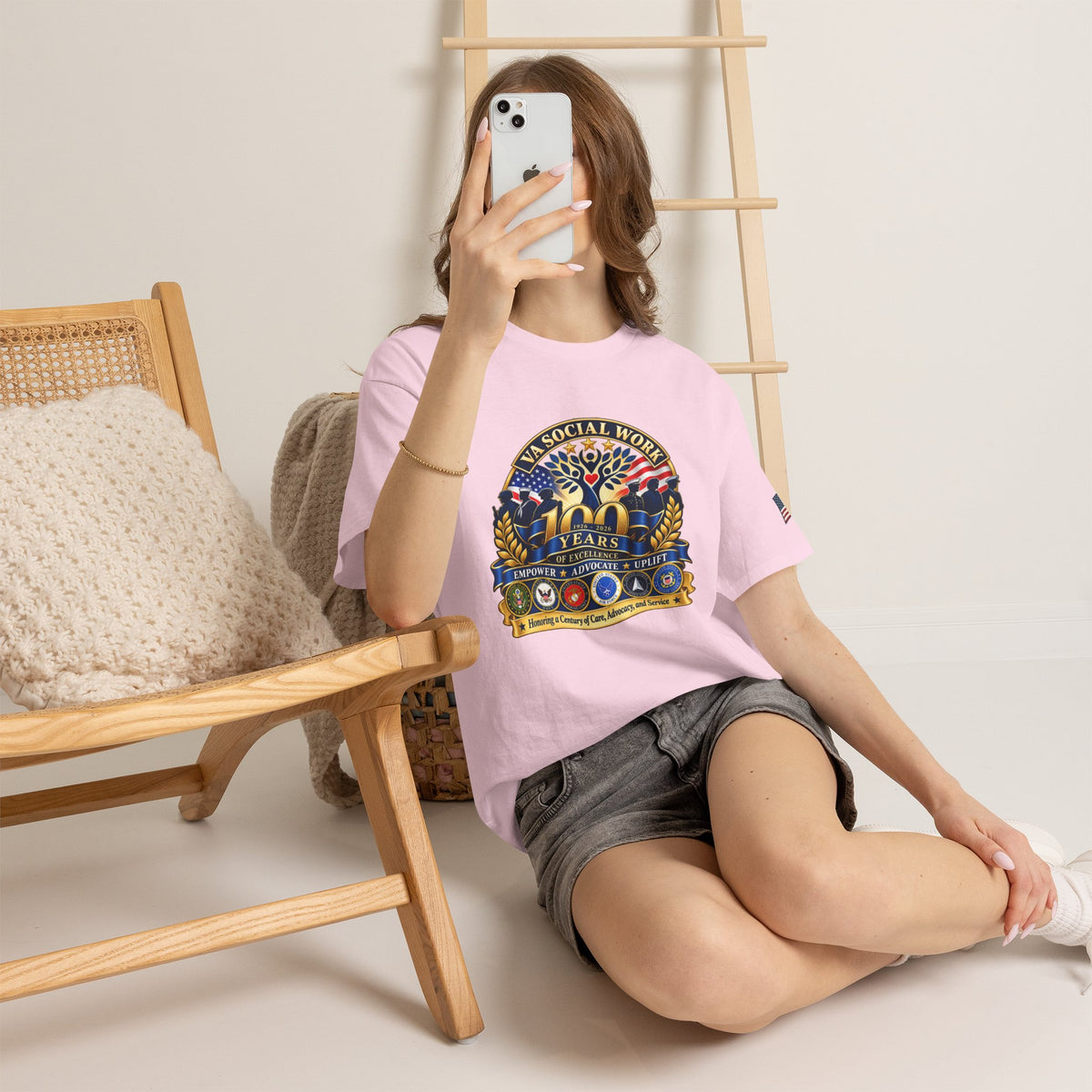 VA Social Work 100 Years Commemorative T-Shirt