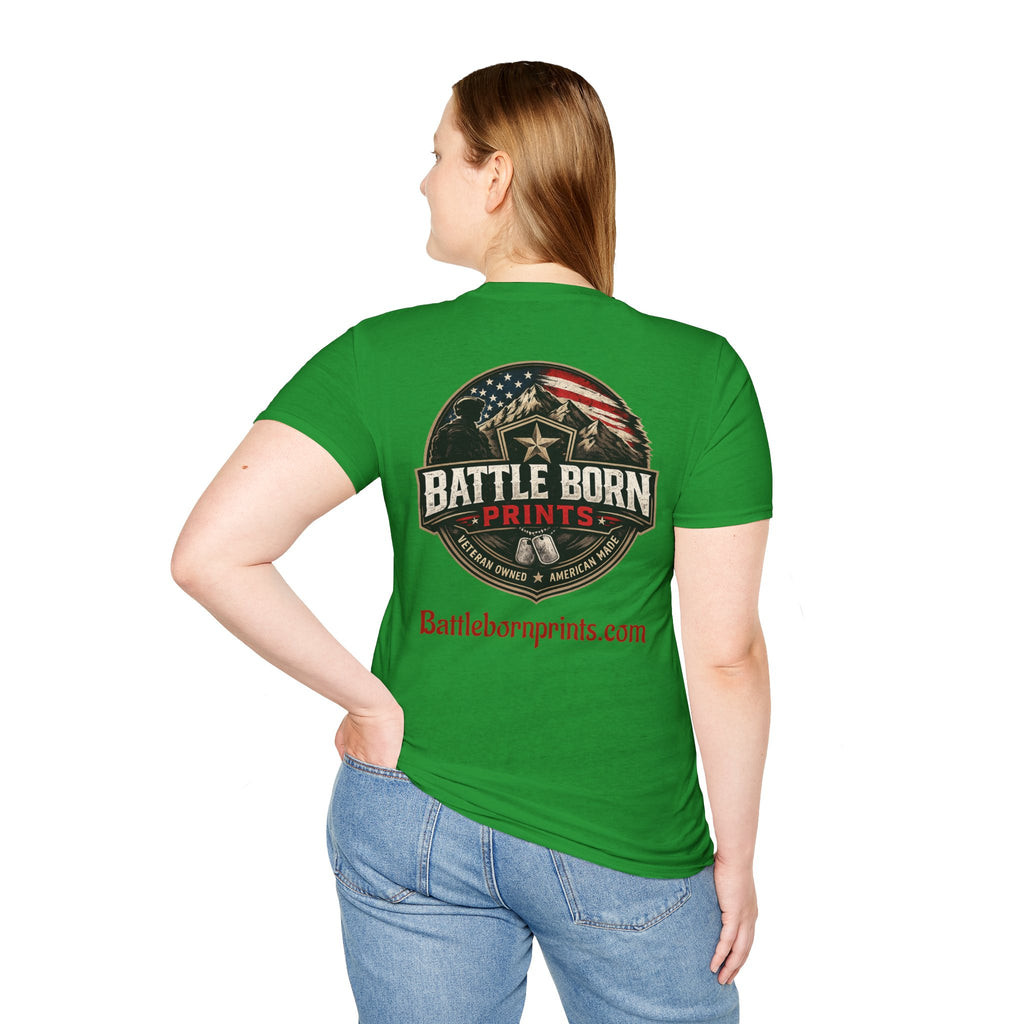 Battle Born Prints T‑Shirt — Minimal Everyday Tee