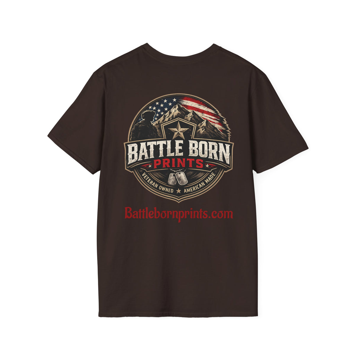 Battle Born Prints T‑Shirt — Minimal Everyday Tee