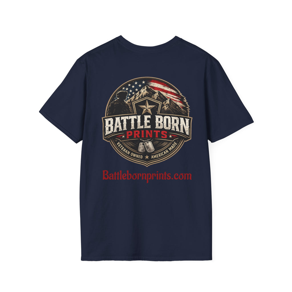 Battle Born Prints T‑Shirt — Minimal Everyday Tee