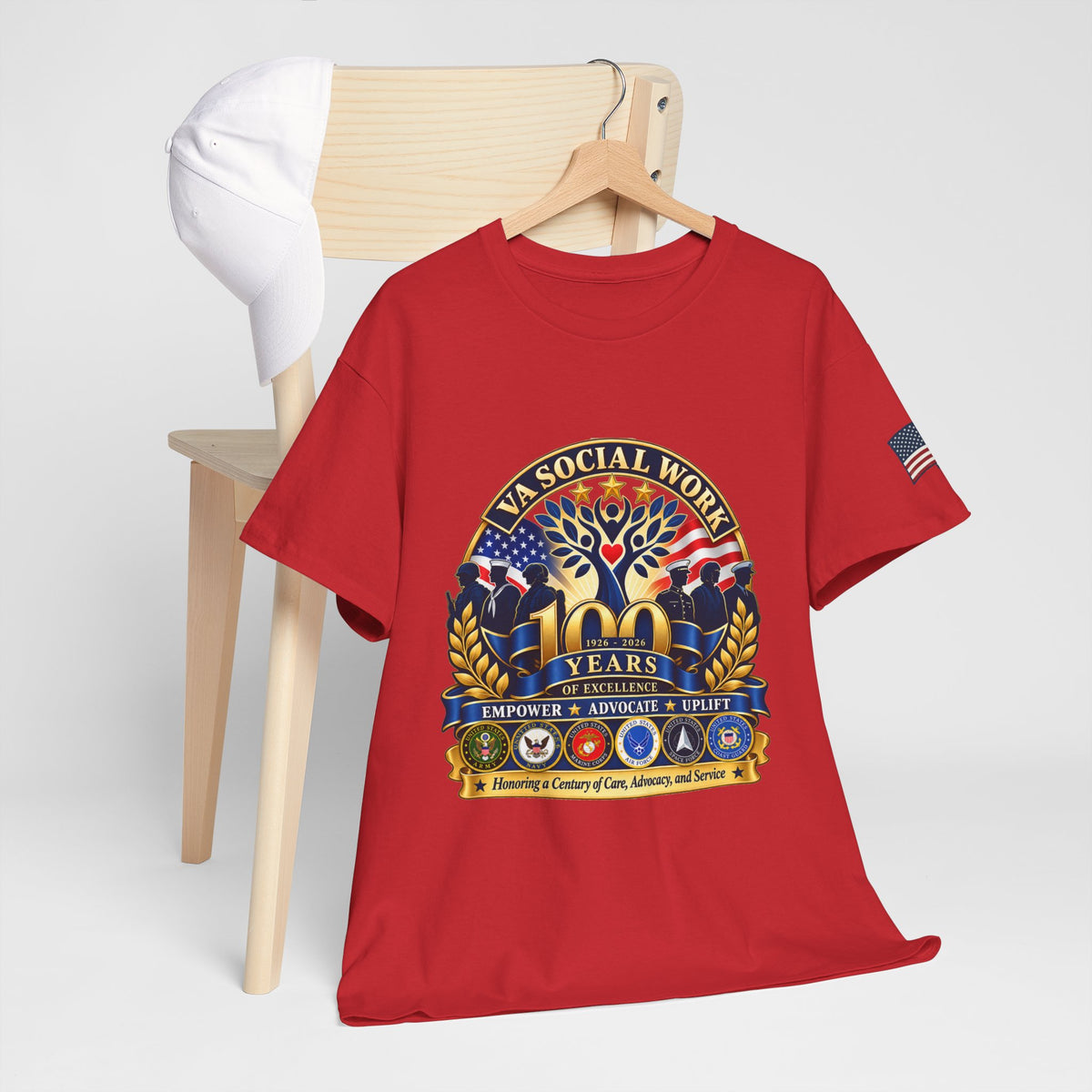 VA Social Work 100 Years Commemorative T-Shirt