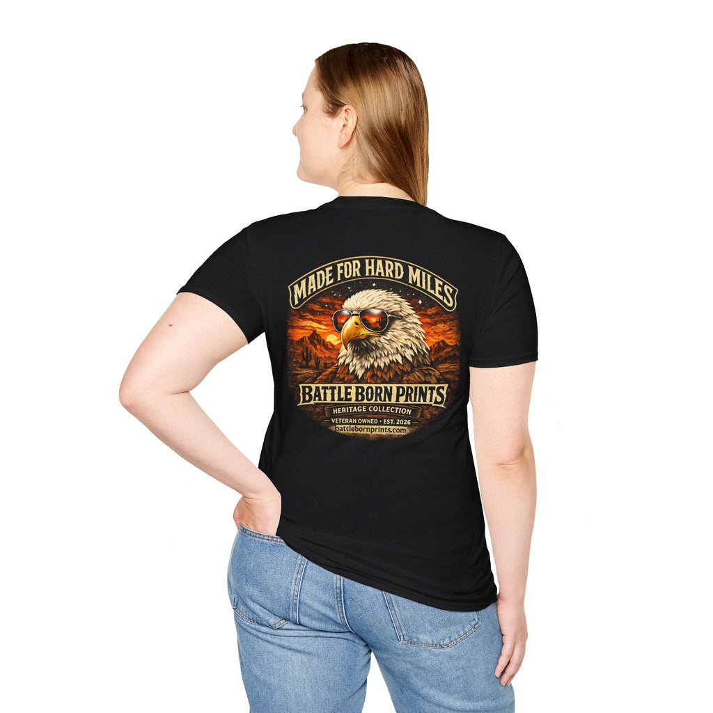 Battle Born Prints Heritage Collection "Made for Hard Miles" Unisex T-Shirt