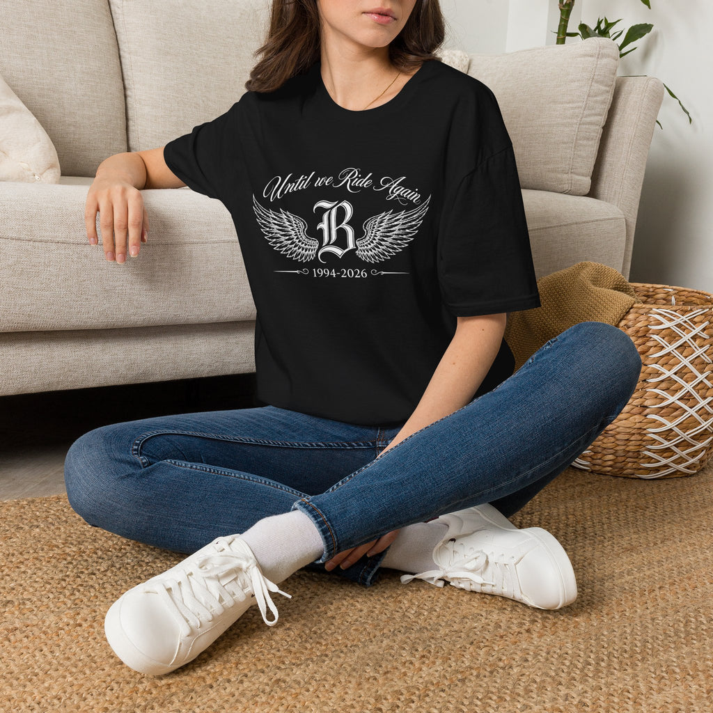 Memorial Angel Wings T-Shirt — "Until we Ride Again" (1994–2026)