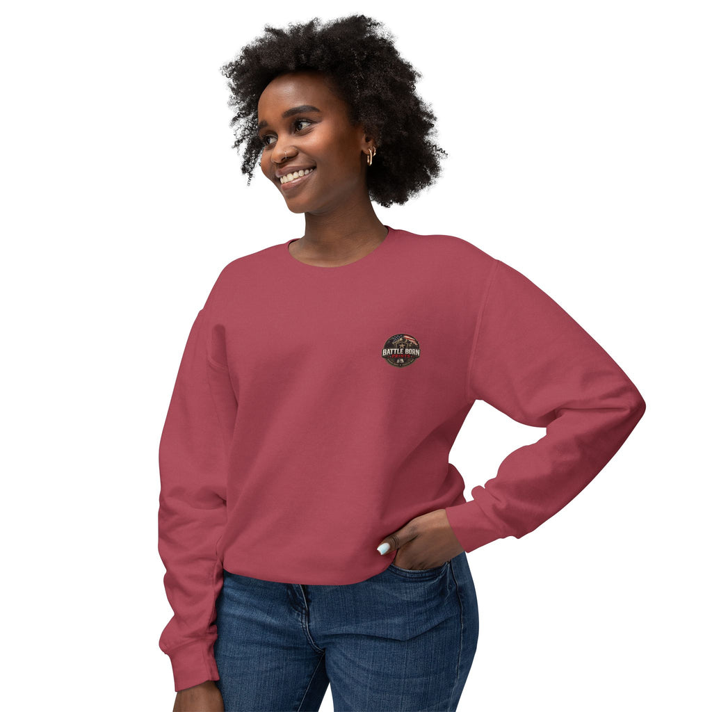 Battle Born Prints Heritage Collection "Made for Hard Miles" Crewneck Sweatshirt