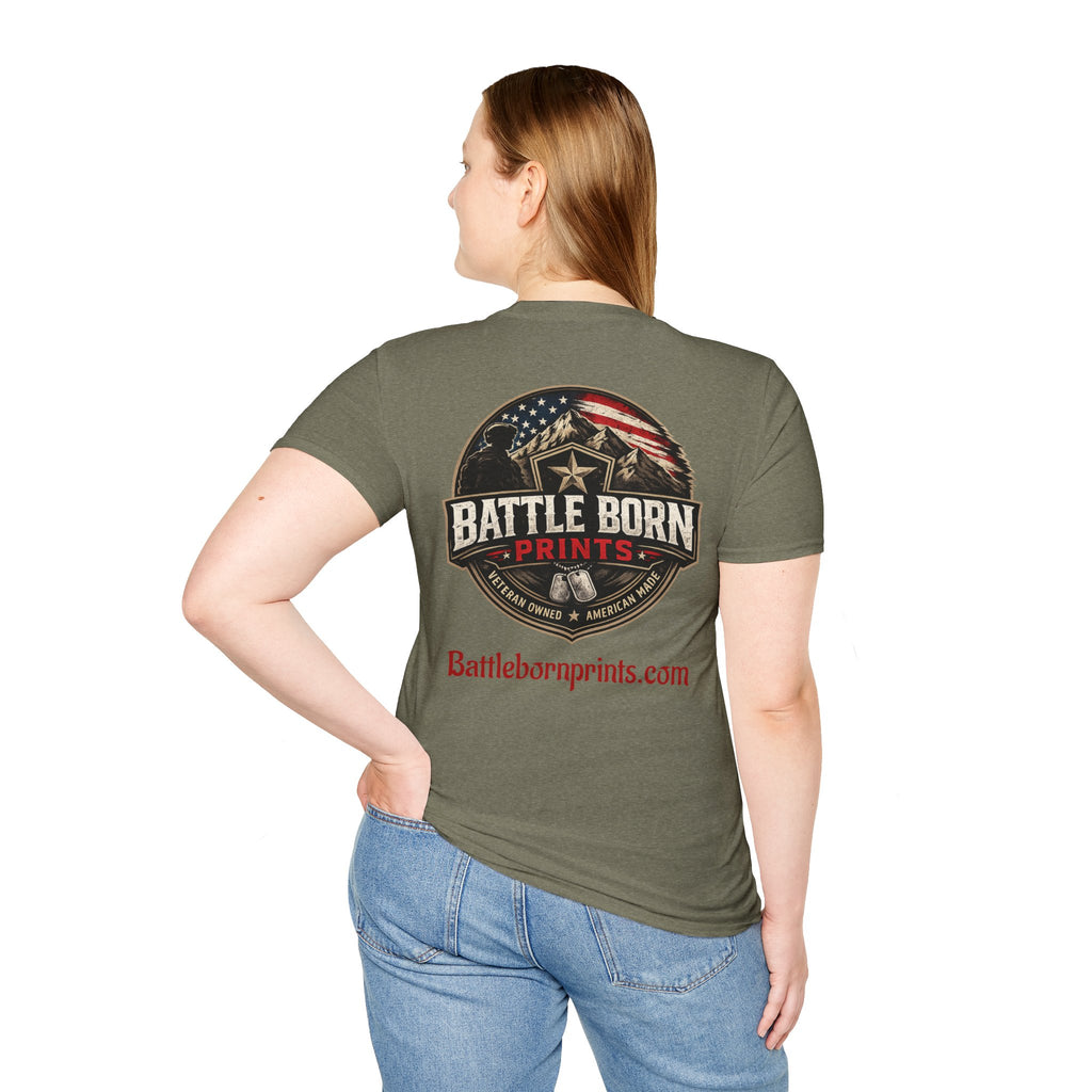 Battle Born Prints T‑Shirt — Minimal Everyday Tee