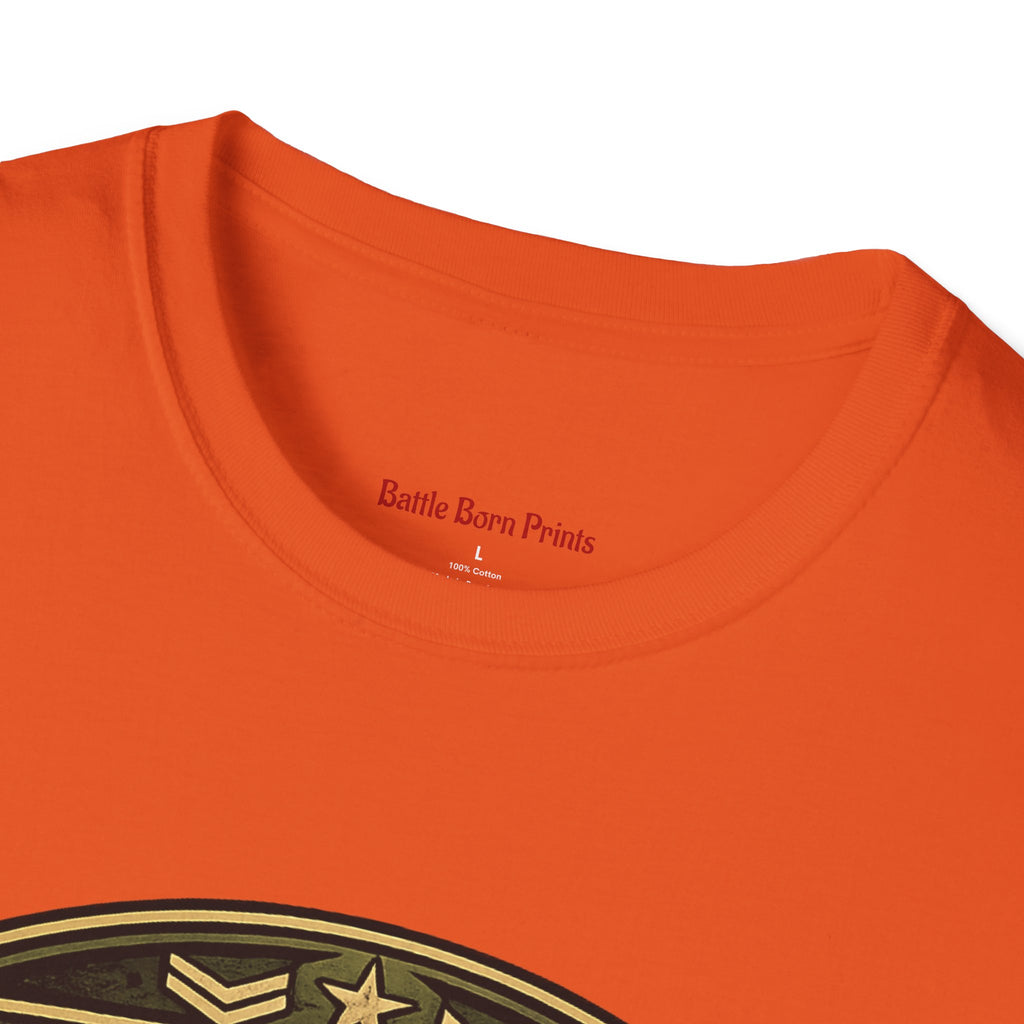 T-Shirt — "Voluntold" Farm Vintage Emblem Tee