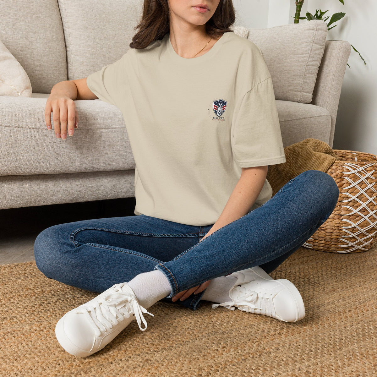 No Vet Left Offline Graphic Tee — "I Do What I Want..."