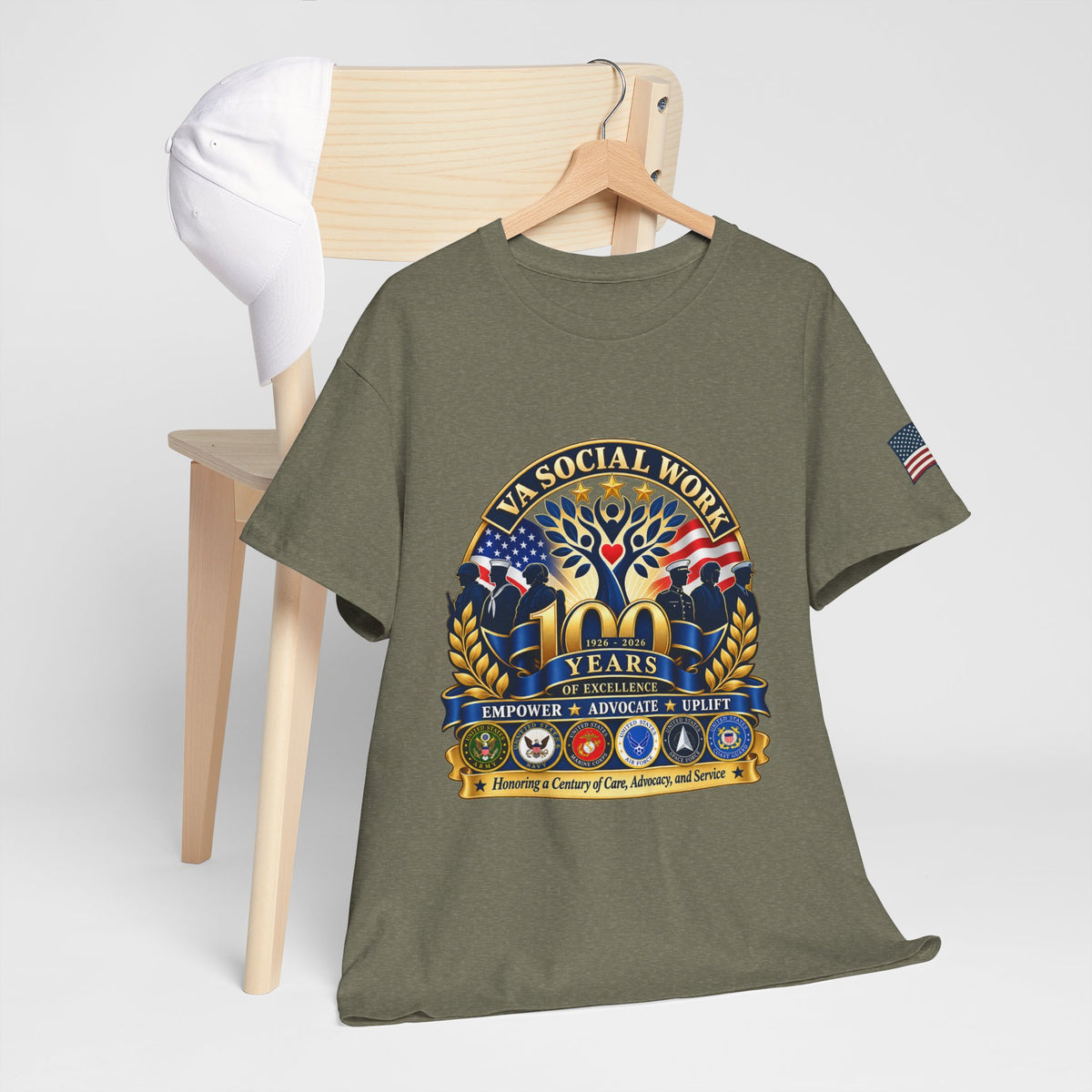 VA Social Work 100 Years Commemorative T-Shirt