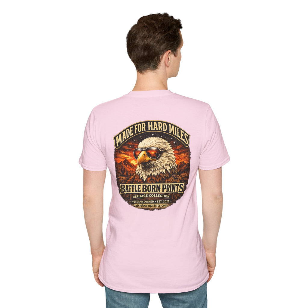 Battle Born Prints Heritage Collection "Made for Hard Miles" Unisex T-Shirt