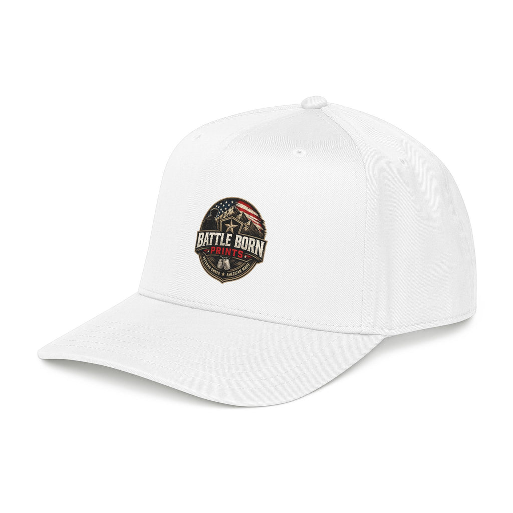Baseball Cap - "Battle Born Prints" American Flag Patch Hat