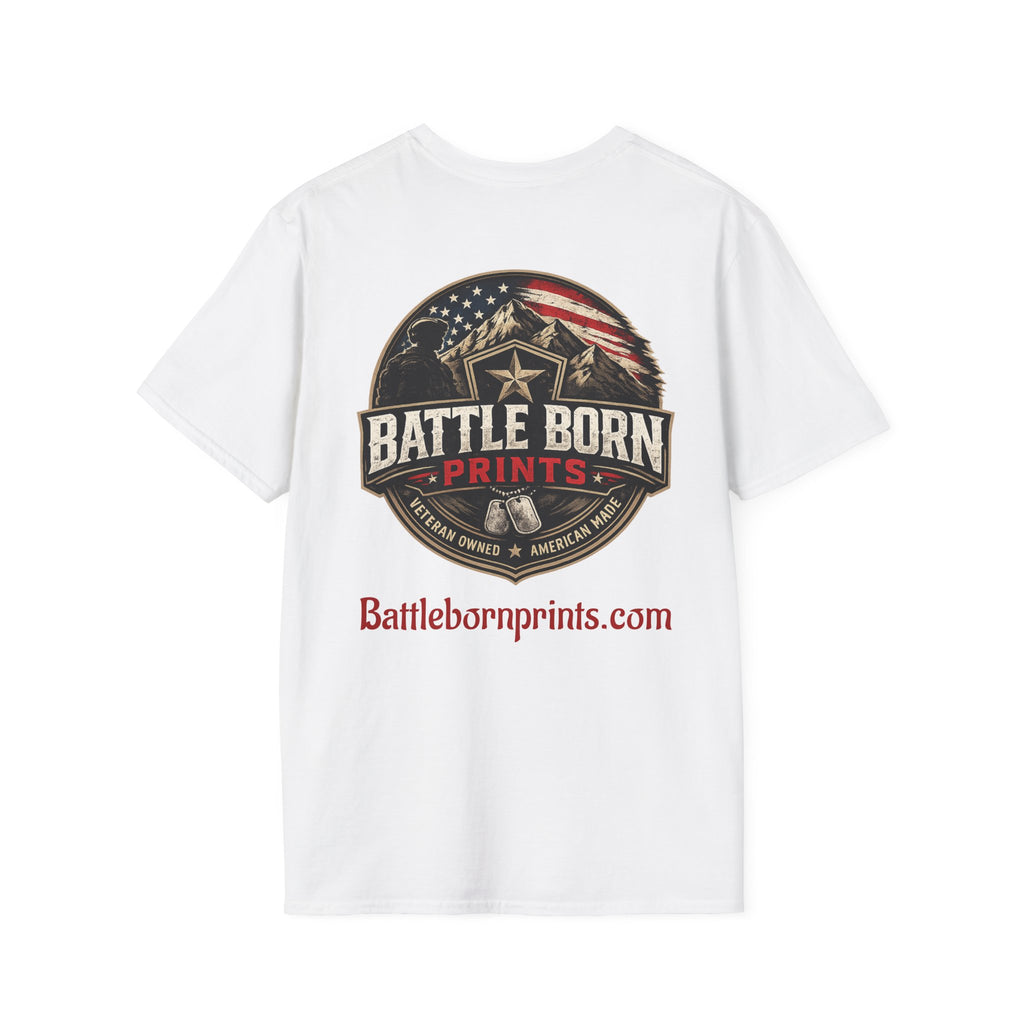 Battle Born Prints T‑Shirt — Minimal Everyday Tee