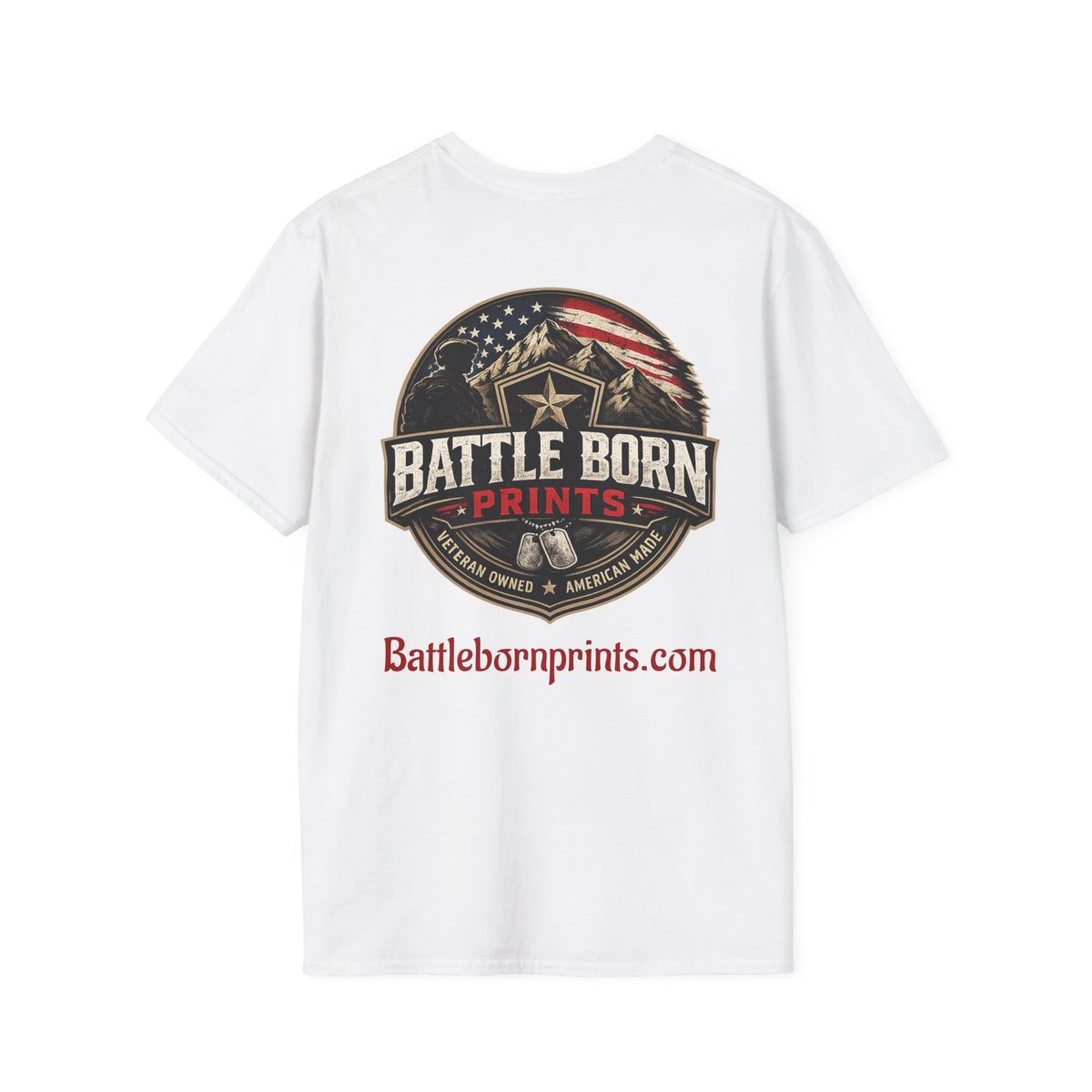Battle Born Prints T‑Shirt — Minimal Everyday Tee