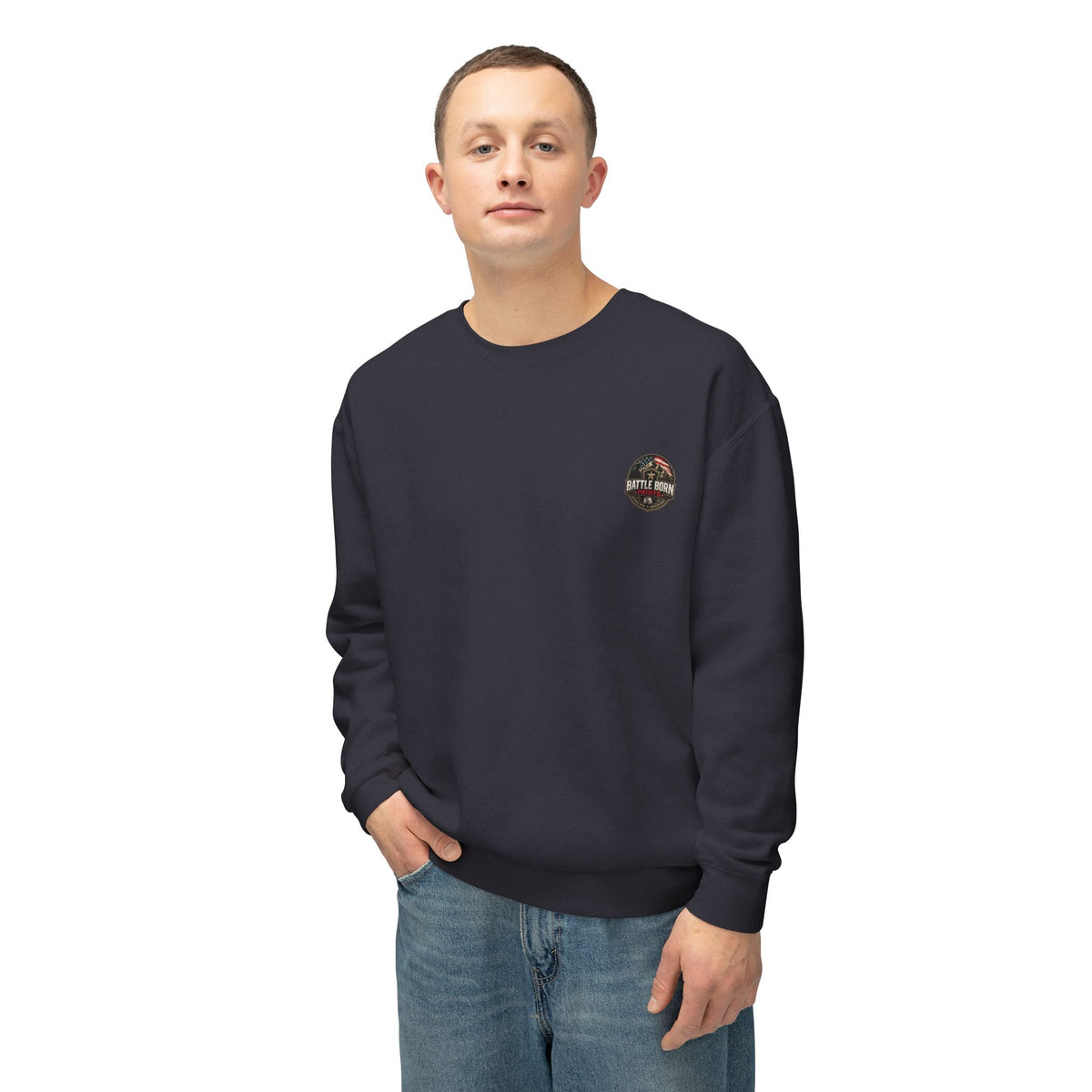 Battle Born Prints Heritage Collection "Made for Hard Miles" Crewneck Sweatshirt
