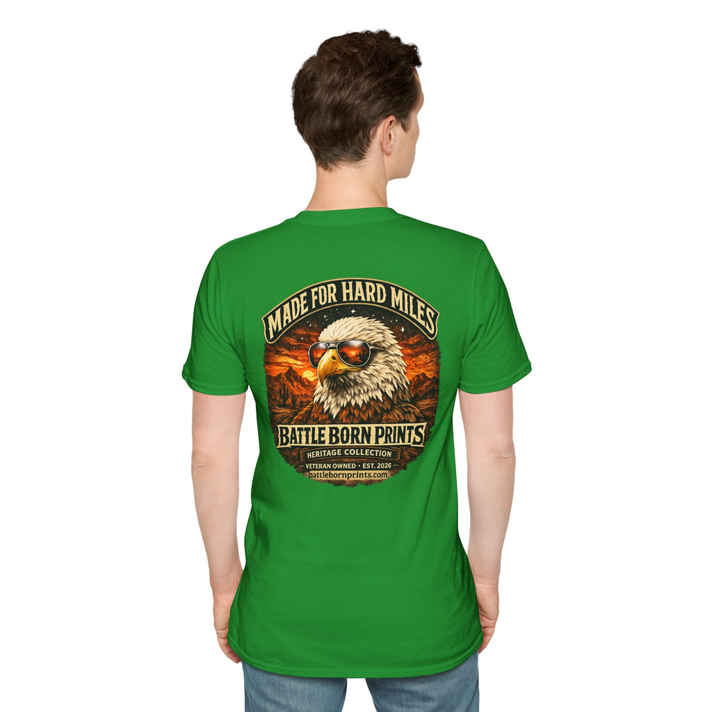 Battle Born Prints Heritage Collection "Made for Hard Miles" Unisex T-Shirt