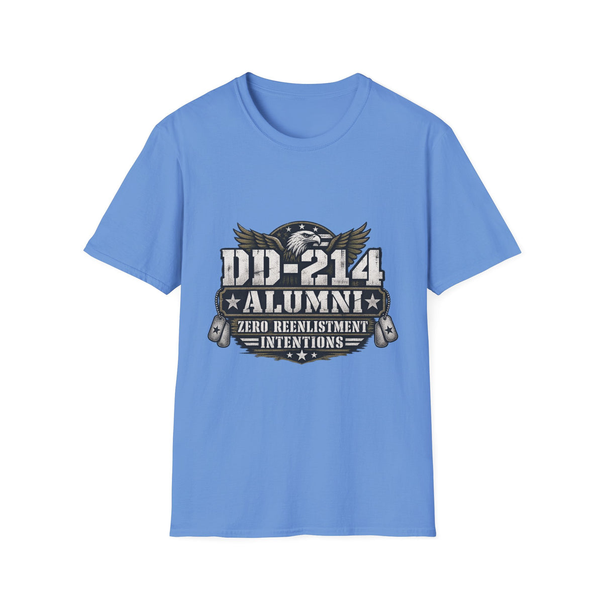 DD-214 Alumni Eagle T-Shirt – Veteran Pride Graphic Tee