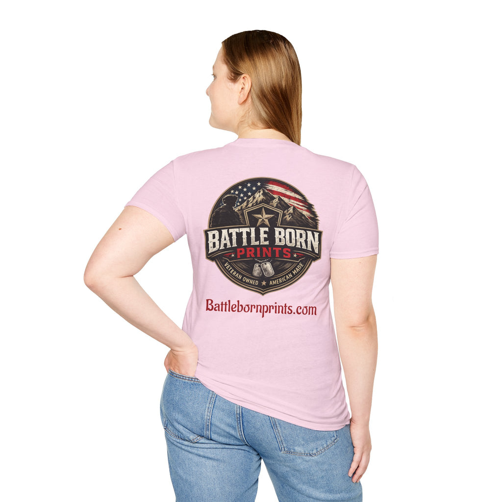 Battle Born Prints T‑Shirt — Minimal Everyday Tee