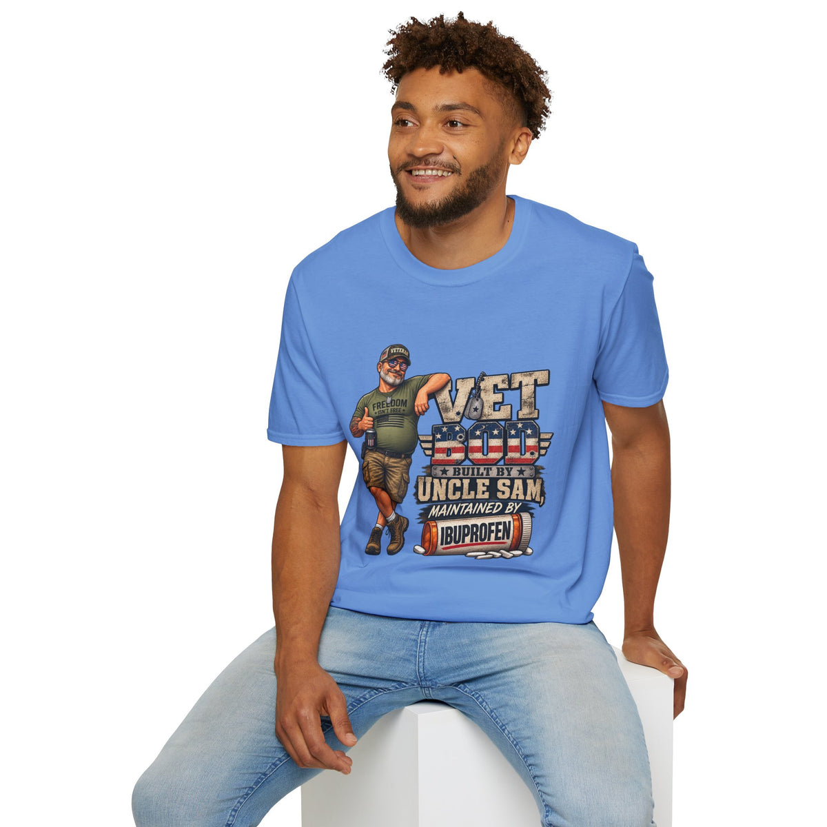 Vet Bod T-Shirt — Patriotic Vet Bod Tee Shirt