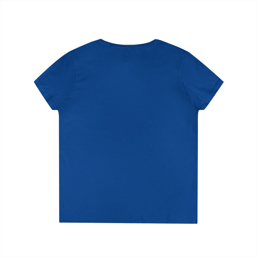Veteran Wife V-Neck T-Shirt — Strong Proud Resilient Patriotic Tee