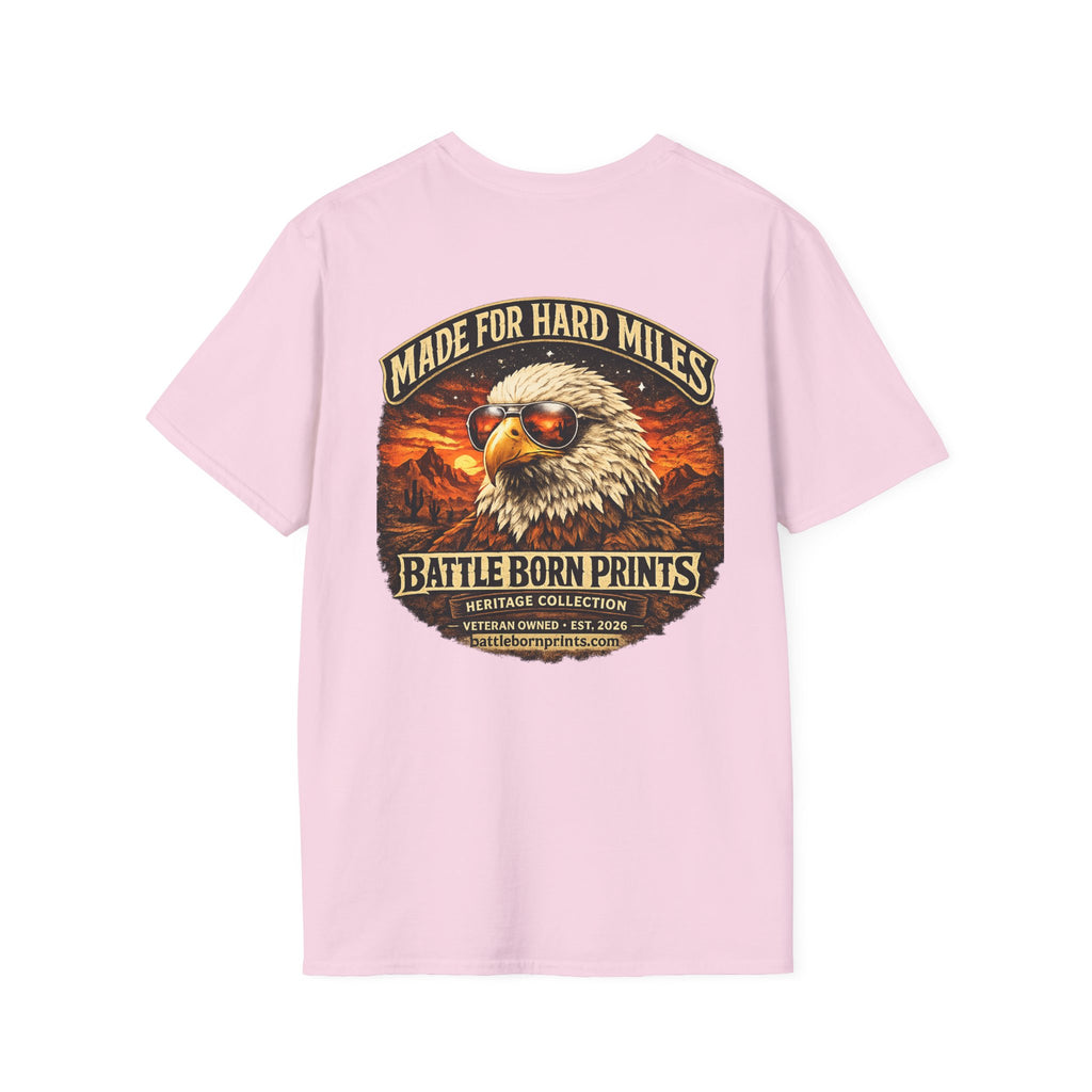 Battle Born Prints Heritage Collection "Made for Hard Miles" Unisex T-Shirt