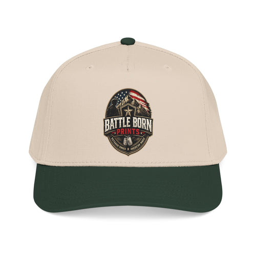 American Flag Baseball Cap - Battle Born Prints Snapback Hat for Everyday Adventure - Battle Born Prints