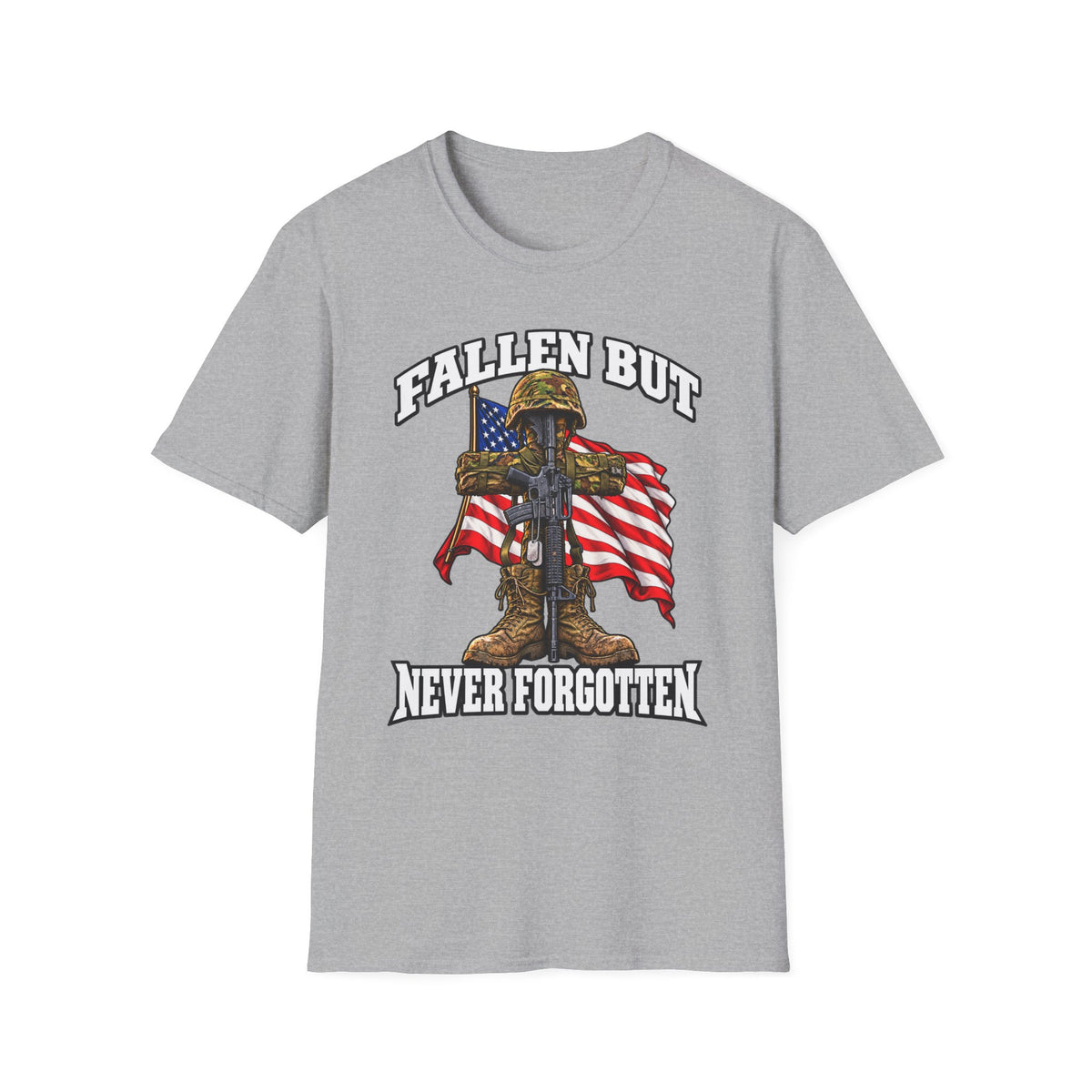 Never Forgotten Memorial T-Shirt – A Tribute Wearable Year-Round