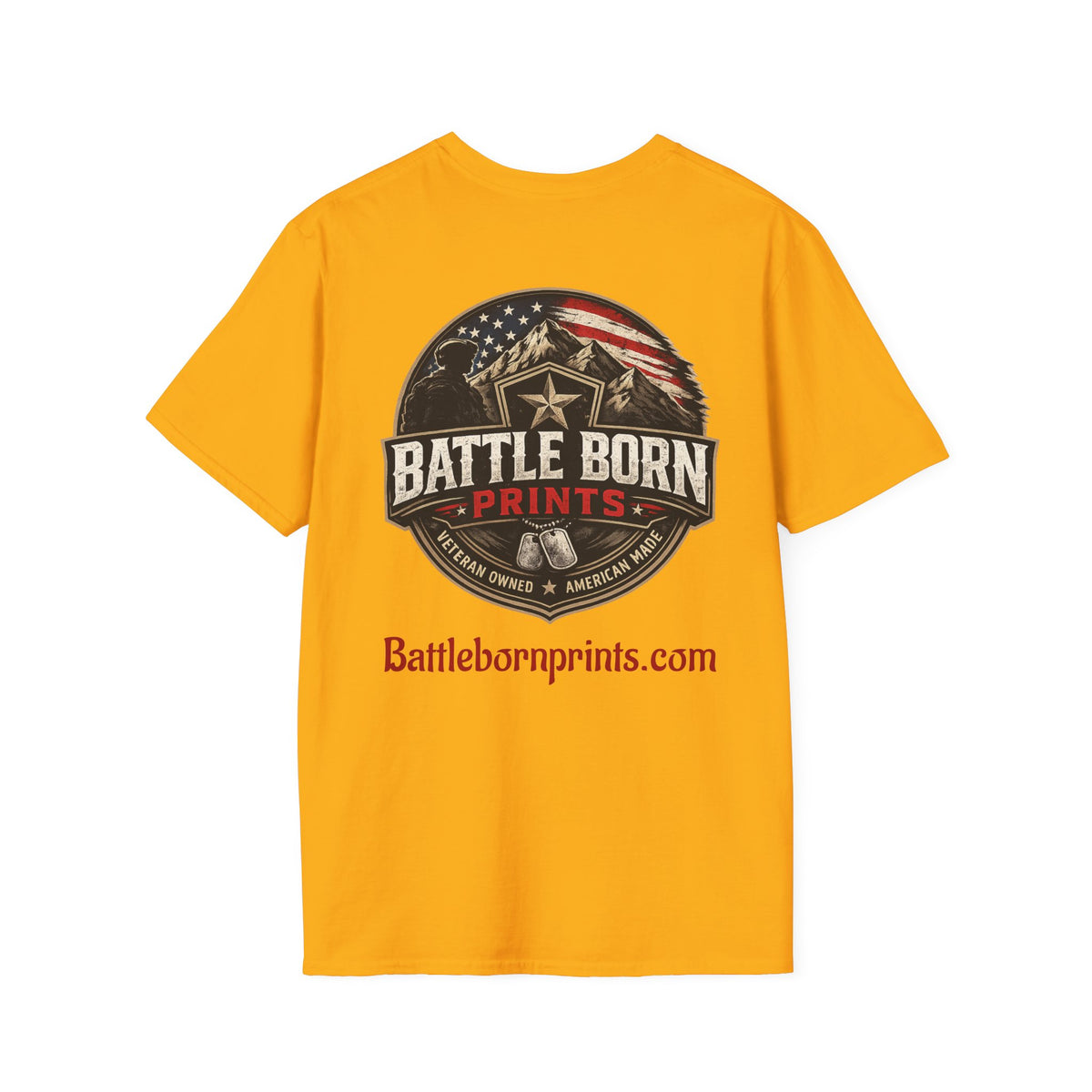 Battle Born Prints T‑Shirt — Minimal Everyday Tee