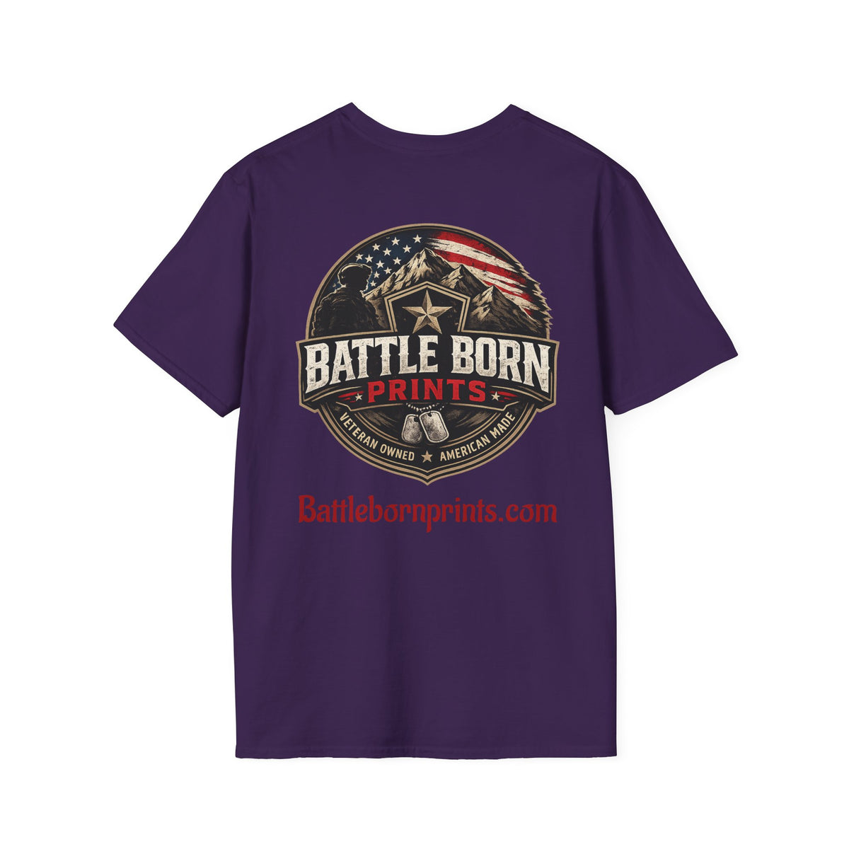 Battle Born Prints T‑Shirt — Minimal Everyday Tee