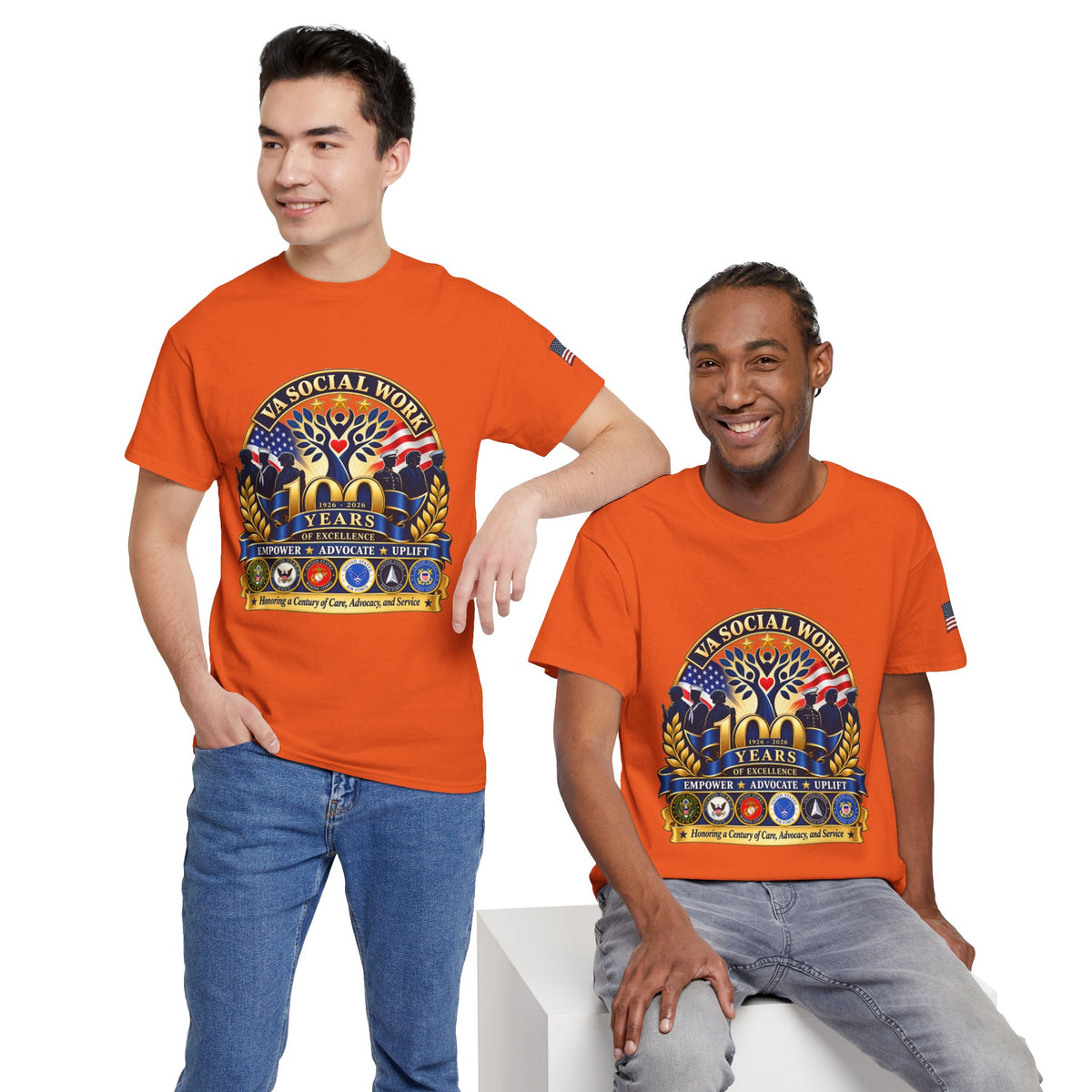 VA Social Work 100 Years Commemorative T-Shirt