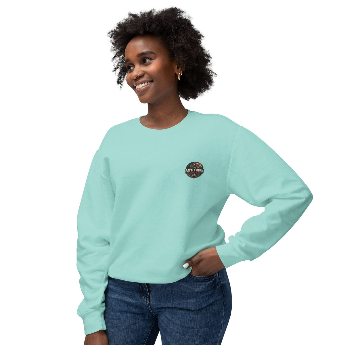 Battle Born Prints Heritage Collection "Made for Hard Miles" Crewneck Sweatshirt
