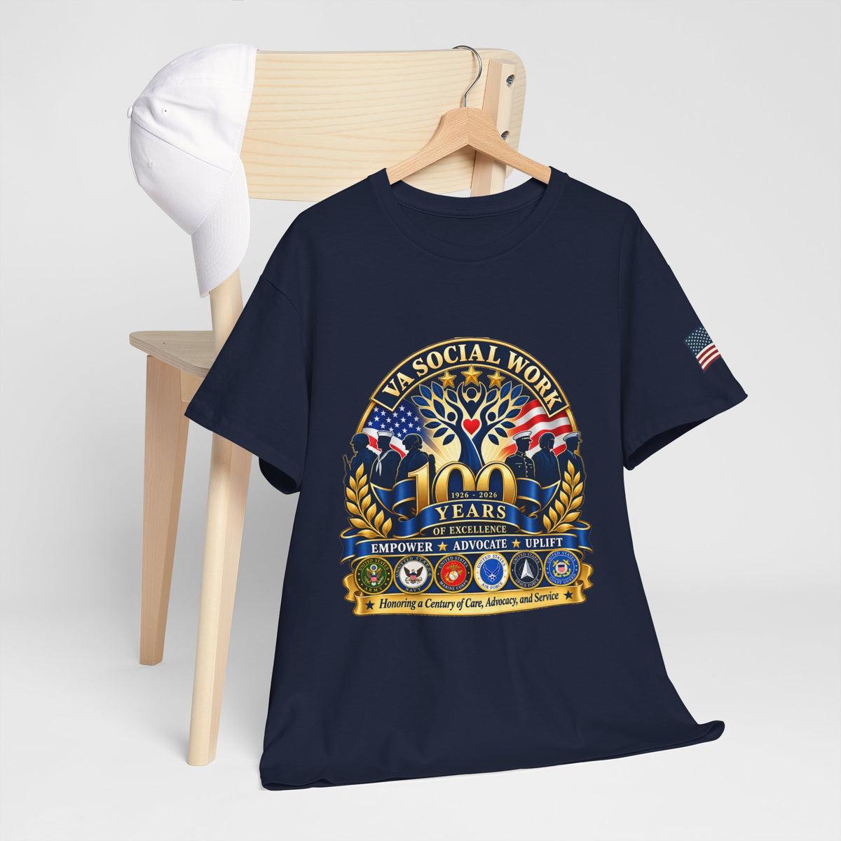 VA Social Work 100 Years Commemorative T-Shirt