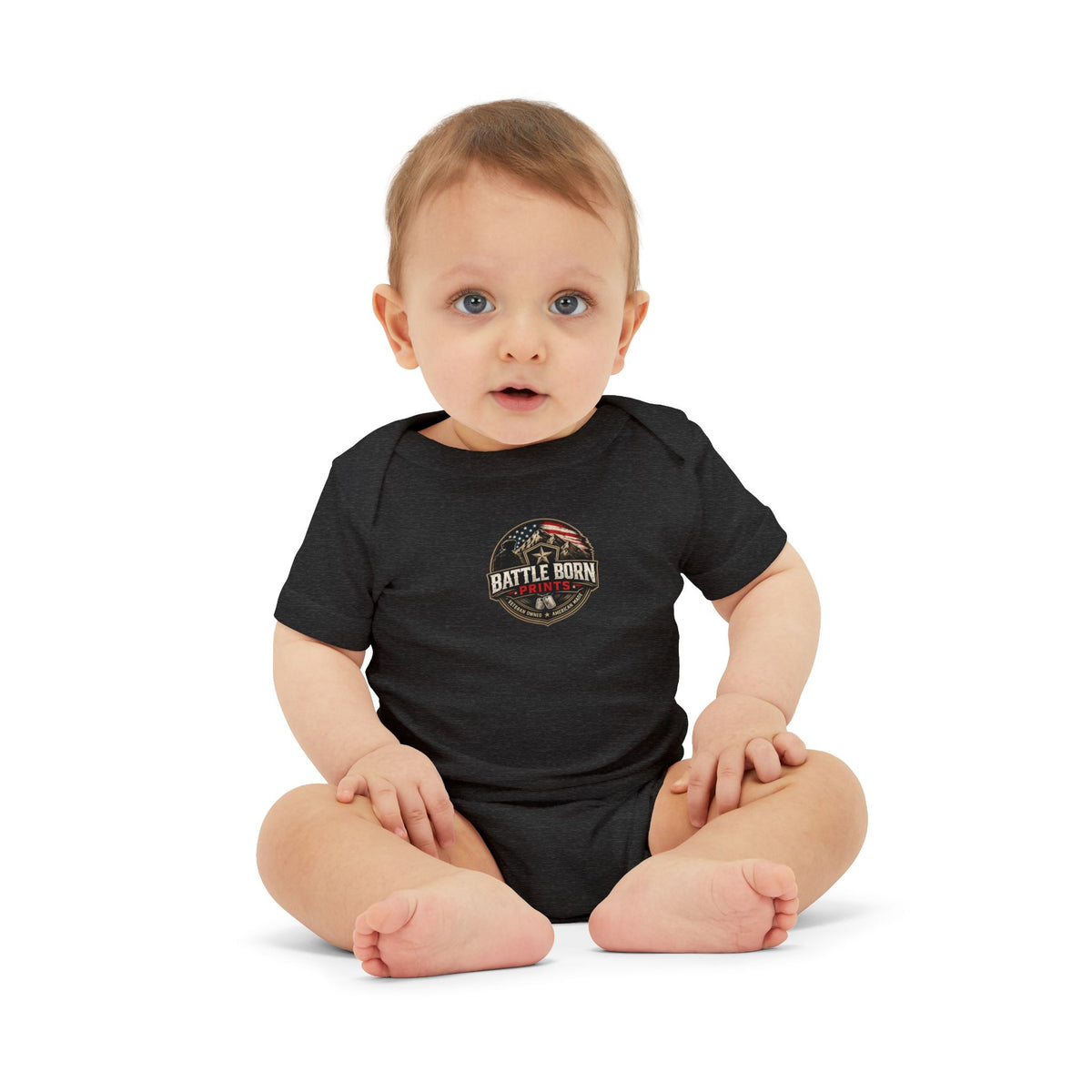 Infant Onesie - "Battle Born" Desert Baby Bodysuit
