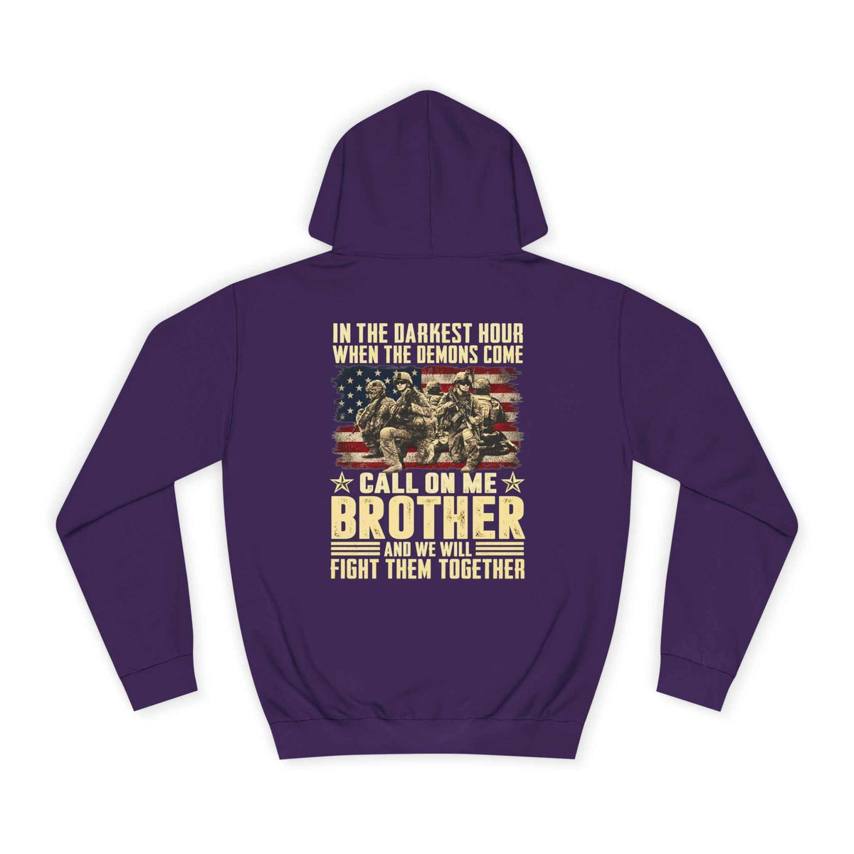 Brother Veteran Hoodie — Wear Your Patriotism with Pride