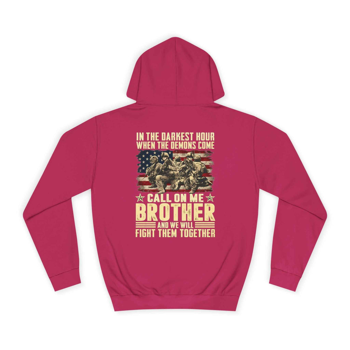 Brother Veteran Hoodie — Wear Your Patriotism with Pride