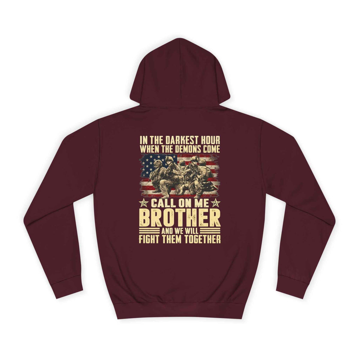 Brother Veteran Hoodie — Wear Your Patriotism with Pride
