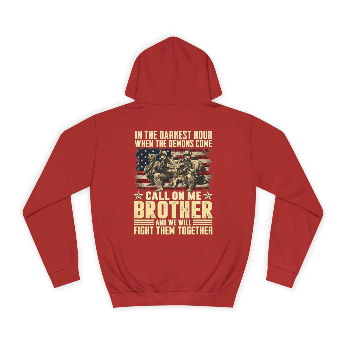 Brother Veteran Hoodie — Wear Your Patriotism with Pride