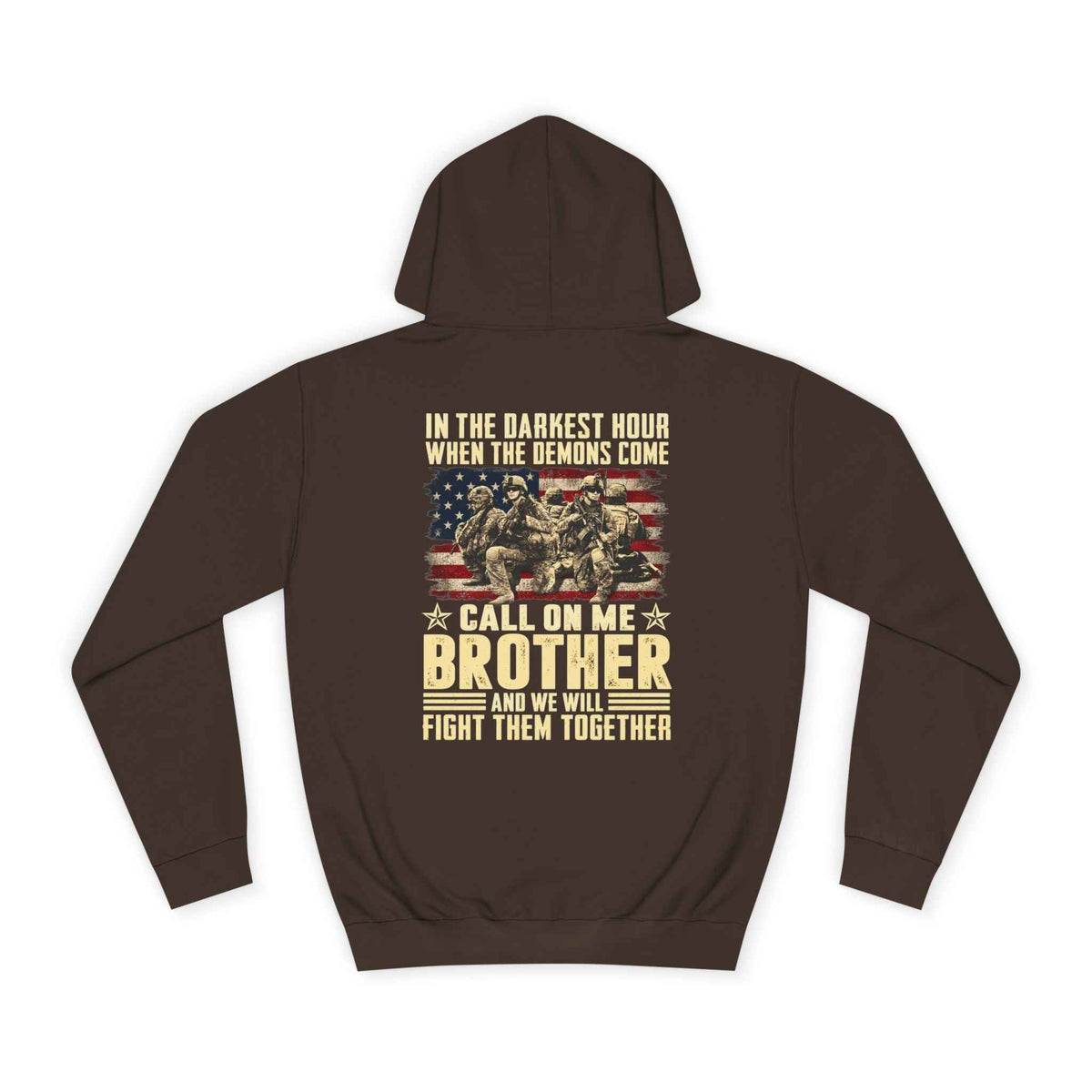 Brother Veteran Hoodie — Wear Your Patriotism with Pride