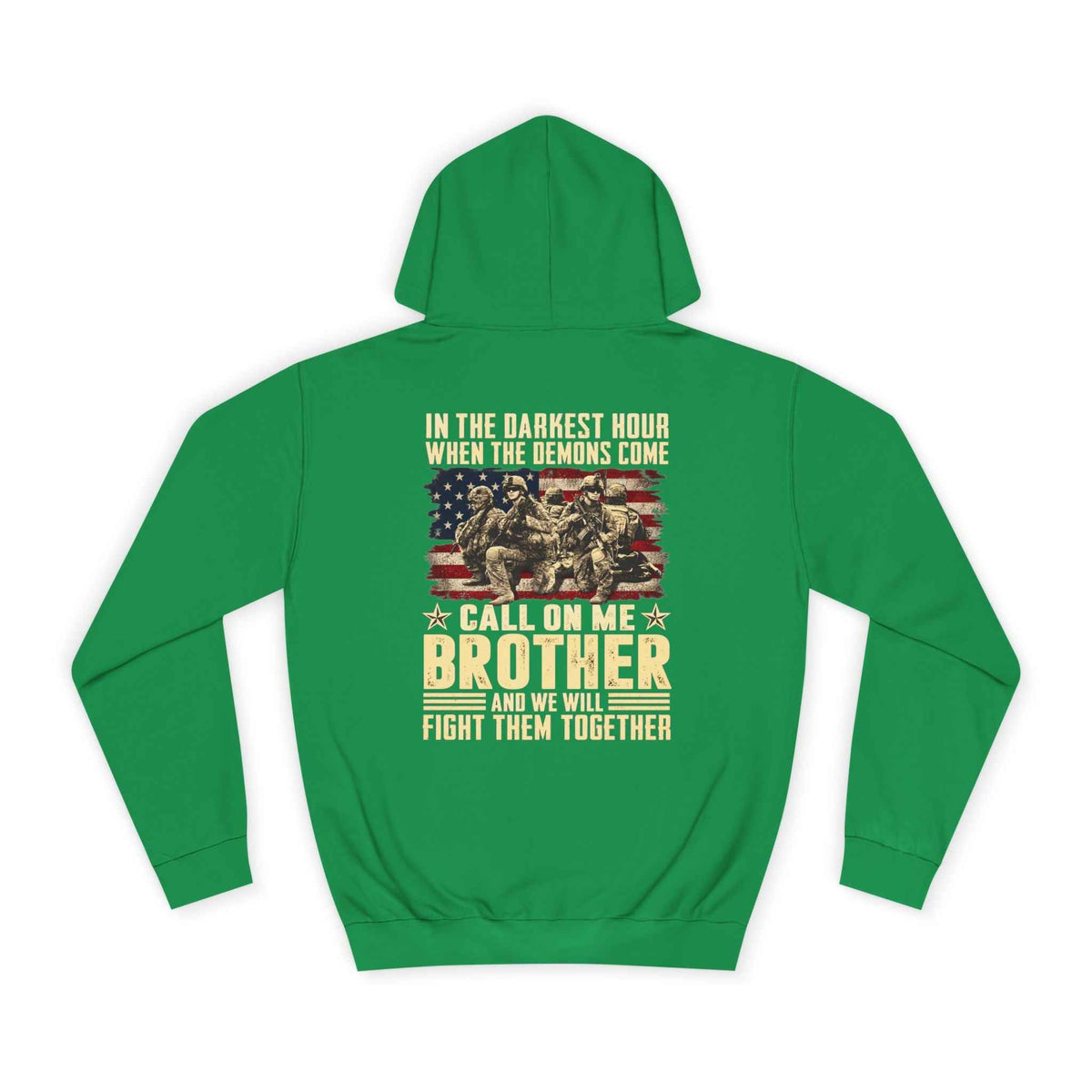 Brother Veteran Hoodie — Wear Your Patriotism with Pride