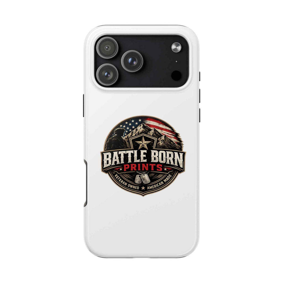 Durable Phone Case with Patriotic Design - Tough Phone Case by Battle Born Prints