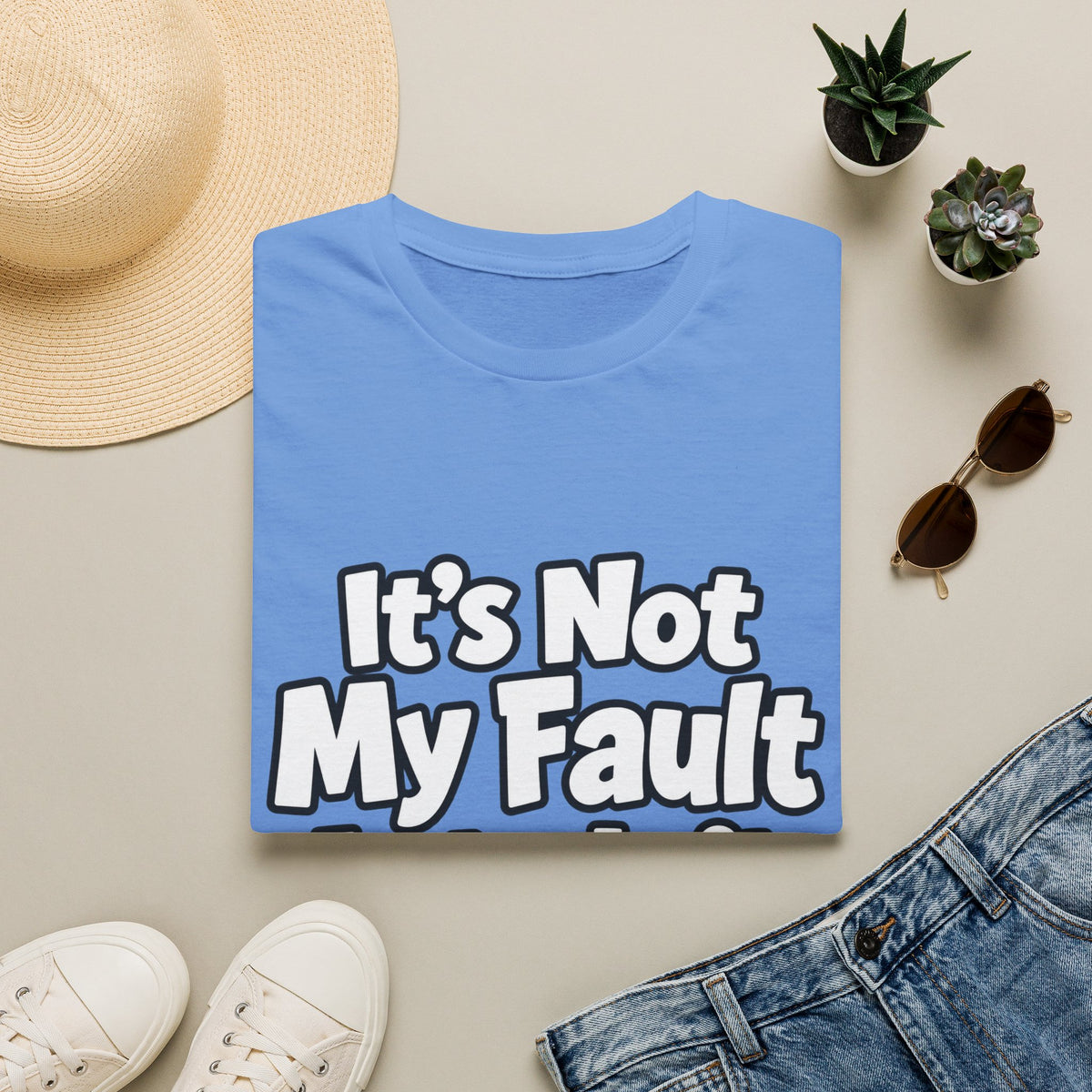 Funny Graphic T-Shirt – "Unsupervised" Humorous Unisex Tee - Battle Born Prints