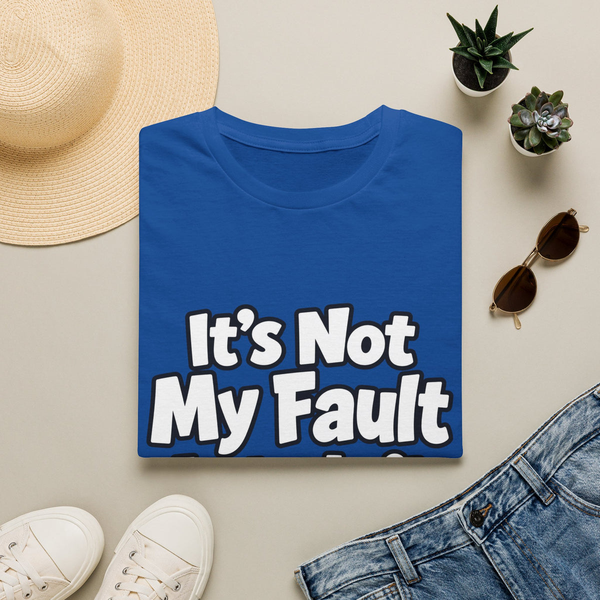 Funny Graphic T-Shirt – "Unsupervised" Humorous Unisex Tee - Battle Born Prints