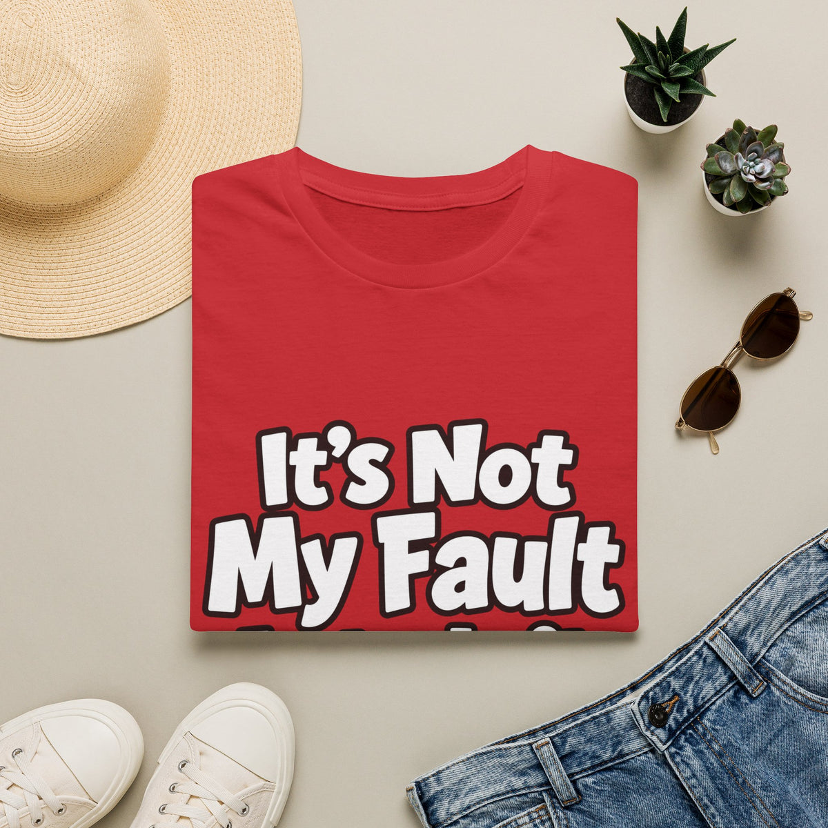 Funny Graphic T-Shirt – "Unsupervised" Humorous Unisex Tee - Battle Born Prints